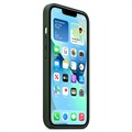 iPhone 13 Mini Apple Leren Case met MagSafe MM0J3ZM/A - Sequoia Groen