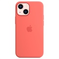 iPhone 13 Mini Apple siliconen hoesje met MagSafe MM1V3ZM/A - Roze Pomelo