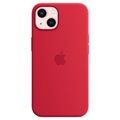 iPhone 13 Mini Apple siliconen hoesje met MagSafe MM233ZM/A - Rood