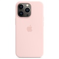 iPhone 13 Pro Max Apple siliconen hoesje met MagSafe MM2R3ZM/A - Chalk Pink