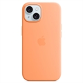 iPhone 15 Apple Siliconen Hoesje met MagSafe MT0W3ZM/A - Frisoranje