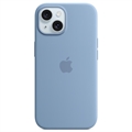 iPhone 15 Plus Apple Siliconen Hoesje met MagSafe MT193ZM/A - Winterblauw