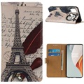 Glam Series OnePlus Nord N100 Wallet Case - Eiffeltoren