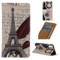 Glam Series Samsung Galaxy A10 Wallet Case - Eiffeltoren