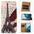 Glam Series Google Pixel 7 Pro Wallet Case - Eiffeltoren