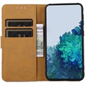 Glam Series Samsung Galaxy A53 5G Wallet Case - Bloeiende Boom / Blauw