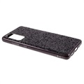 Glitter Series Samsung Galaxy S20 FE Hybrid Case - Zwart