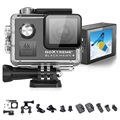 GoExtreme Black Hawk+ 4K Ultra HD Action Camera - Zwart