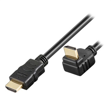 Goobay High Speed HDMI Kabel met Ethernet - Haakse 270°