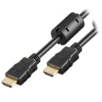 Goobay High Speed HDMI Kabel met Ethernet - Ferrietkern - 2m