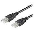 Goobay USB 2.0 A /A Kabel - 3m - Zwart