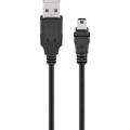 Goobay USB 2.0 / Mini USB Kabel - 1m