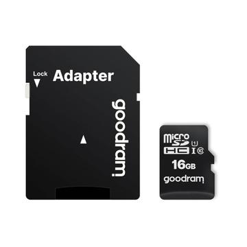 GoodRam MicroSDHC-geheugenkaart M1AA-0160R12 - Klasse 10 - 16GB