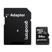 GoodRam MicroSDHC-geheugenkaart M1AA-0640R12 - Klasse 10