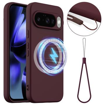 Google Pixel 10 Liquid Siliconen Hoesje - MagSafe Compatibel