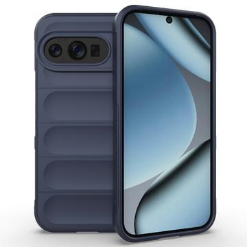 Google Pixel 10/10 Pro Rugged TPU Hoesje - Donkerblauw