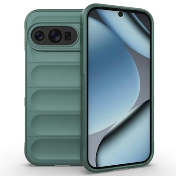Google Pixel 10/10 Pro Rugged TPU Hoesje - Groen