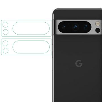 Google Pixel 8 Pro Imak HD Cameralens Beschermer van gehard glas - 2 St.