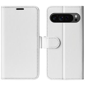 Google Pixel 9 Pro XL Portemonnee Hoesje met Magnetische Sluiting - Wit