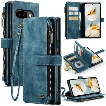 Google Pixel 9a Caseme C30 Multifunctioneel Portemonnee Hoesje - Blauw