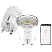 Gosund EP2 WiFi Slimme Stekker - 2500W, 10A, Tuya - Wit