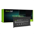 Green Cell Accu - Dell Inspiron 15, Latitude 15, Vostro 15 - 3684mAh