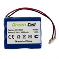 Groene cel batterij - iRobot Braava 320, 321, Mint 4200, 4205 - 2,5 Ah