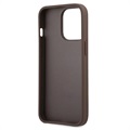 Guess 4G Big Metal Logo iPhone 13 Pro Hybrid Case - Bruin