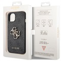 Guess 4G Big Metal Logo iPhone 14 Max Hybrid Case - Grijs