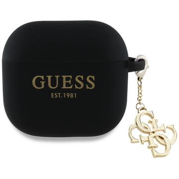AirPods 4 Guess 4G Charm Siliconen Hoesje