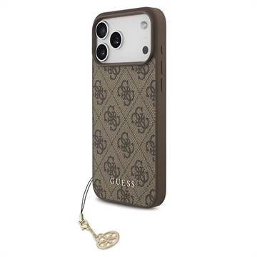 iPhone 17 Pro Max Guess 4G Charm Hybride Hoesje - MagSafe-compatibel