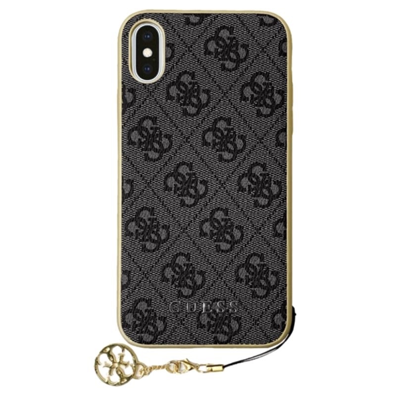 4G Charms Collection iPhone X/XS Case Grijs