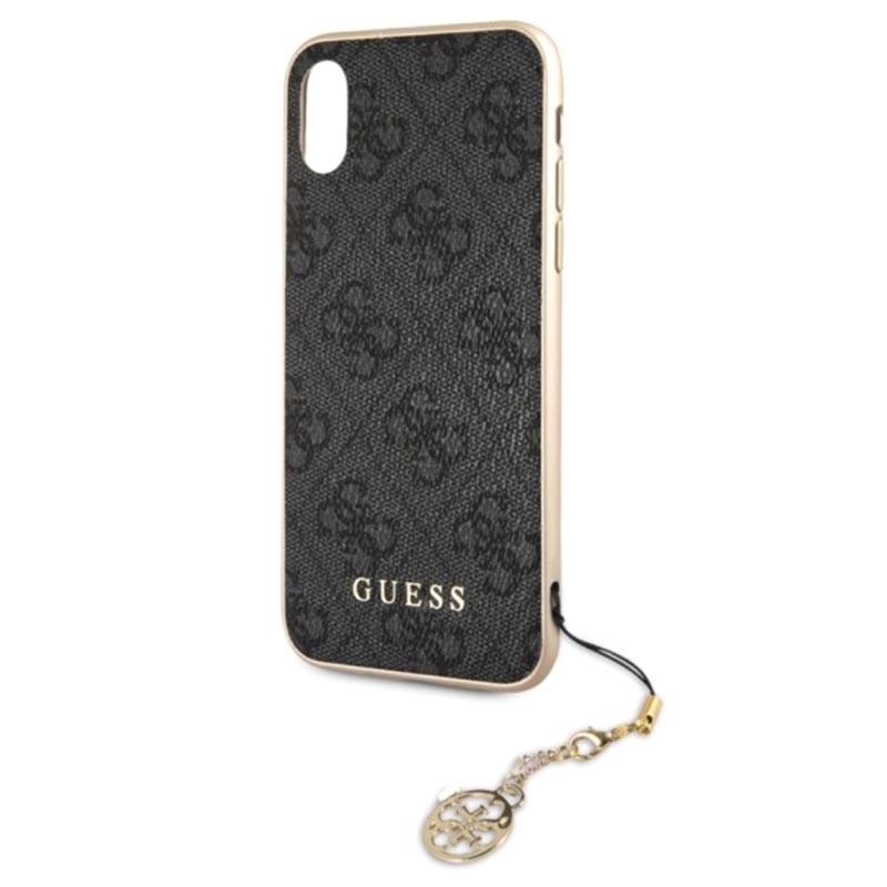 4G Charms Collection iPhone X/XS Case Grijs