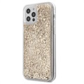 Guess 4G Liquid Glitter iPhone 12/12 Pro Hybrid Case