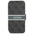 Guess 4G Printed Stripe iPhone 13 Pro Flip Cover