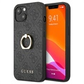 Guess 4G Ring Collection iPhone 13 Mini Hybrid Case - Grijs