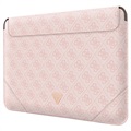 Guess 4G Uptown Triangle Logo Laptophoes - 16" - Roze