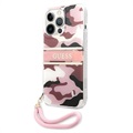 Guess Camo Strap Collection iPhone 13 Pro Cover