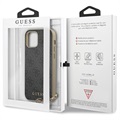 Guess Charms Collection 4G iPhone 12/12 Pro Hoesje - Grijs