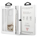 Guess Glitter Collection iPhone 13 Pro Case - Goud