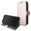 Guess Iridescent Collection iPhone 12/12 Pro Wallet Case - Rose Gold