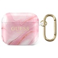 Guess Marble Collection AirPods 3 TPU Case - Roze