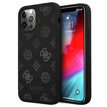 Guess Peony Collection iPhone 12 Pro Max siliconen hoesje