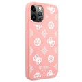 Guess Peony Collection iPhone 12/12 Pro siliconen hoesje