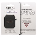 Guess AirPods / AirPods 2 siliconen hoesje - zwart