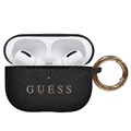 Guess AirPods Pro Siliconen Hoesje - Zwart