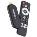 H96 MAX S905L3 4K HDR Android 14 TV Stick met WiFi 6 - Zwart