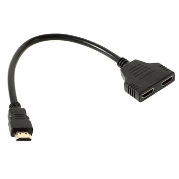 HDMI-splitterkabel 1 x 2