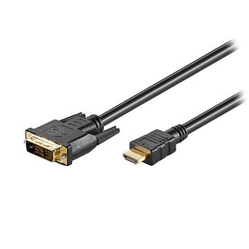 Goobay HDMI / DVI-D Cable - Verguld