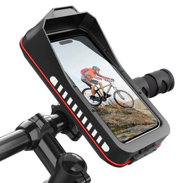 HL-176A Snelle Telefoonhouder voor Fiets en Motorfiets - 7" - Zwart